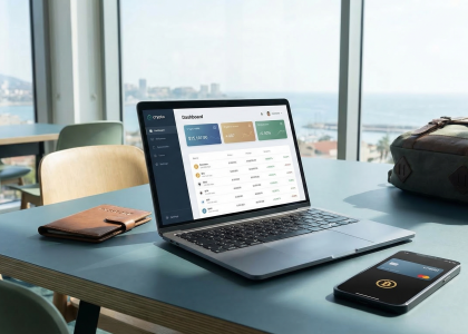 high spending limit crypto virtual card for digital nomads