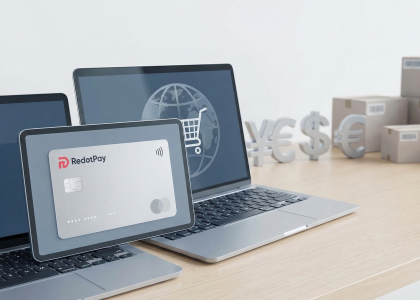 how to use redotpay card for international online shopping