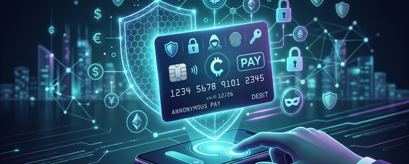 anonymous crypto pay virtual debit card