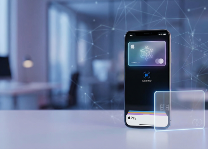 virtual crypto debit card for apple pay