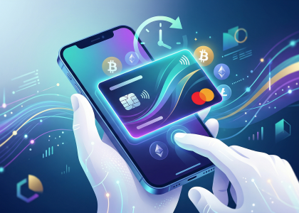 instant issue crypto virtual debit card