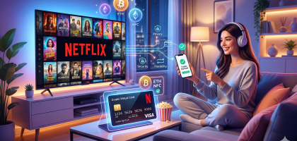 best crypto virtual card for netflix subscriptions