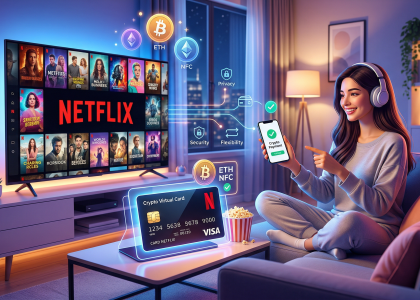 best crypto virtual card for netflix subscriptions